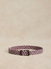 White Stuff Natural Woven Elasticated Belt - Image 2 of 3