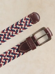 White Stuff Natural Woven Elasticated Belt - Image 3 of 3