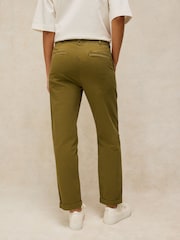 White Stuff Green Twister Chino Trousers - Image 2 of 6