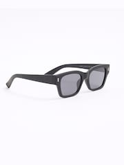 River Island Black Wayfarer Sunglasses - Image 1 of 5