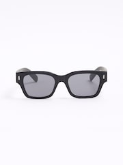 River Island Black Wayfarer Sunglasses - Image 2 of 5
