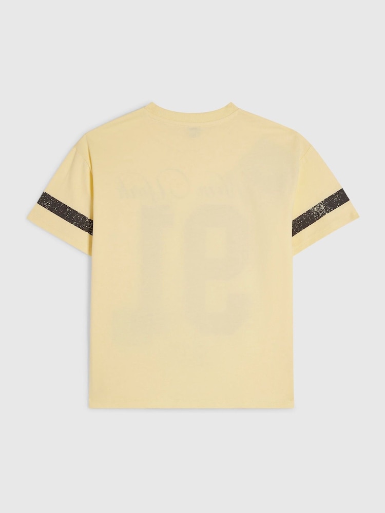 River Island Yellow New York  T-Shirt - Image 2 of 4