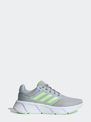 adidas Grey Galaxy 6 Trainers - Image 1 of 8