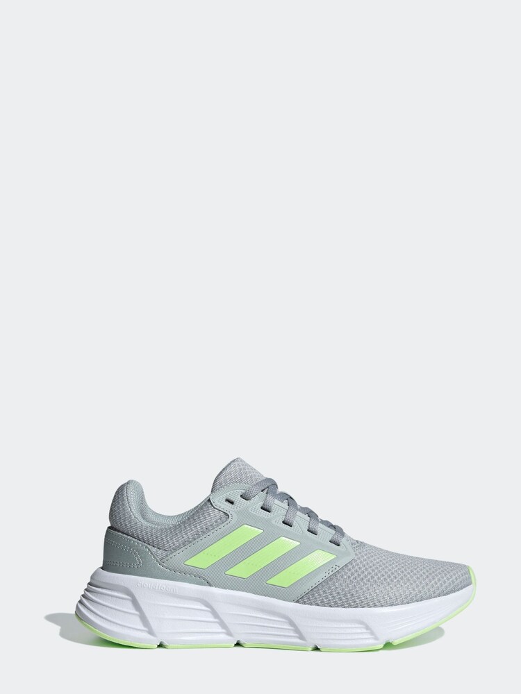 adidas Grey Galaxy 6 Trainers - Image 1 of 8 adidas Grey Galaxy 6 Trainers - Image 1 of 8