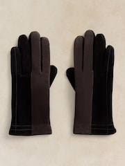 White Stuff Grey Rachel Leather Glove - Image 1 of 3
