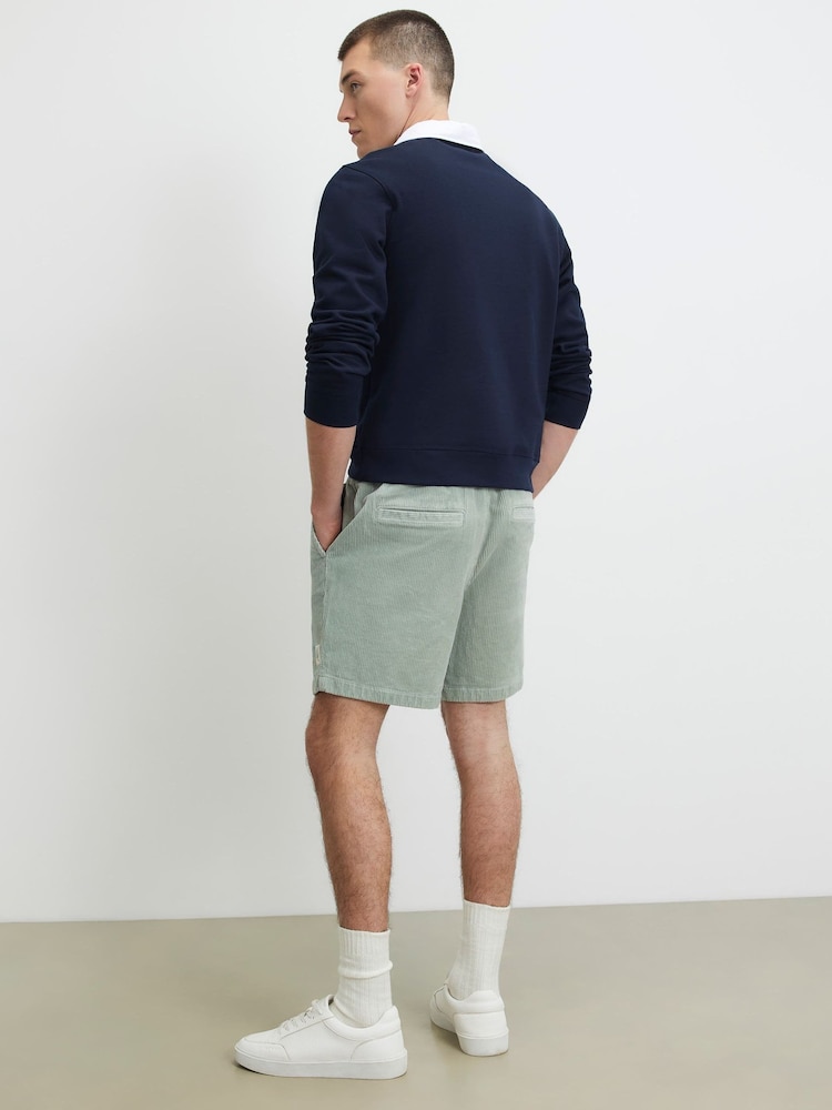 River Island Green Cord Pull On Shorts - Image 4 of 4 River Island Green Cord Pull On Shorts - Image 4 of 4