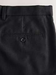 Black Slim Fit Signature 100% Wool Trousers With Motion Flex Waistband - Image 12 of 13