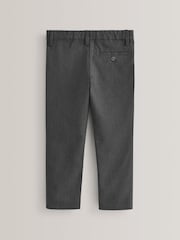 Grey Plus Waist School Formal Slim Trousers (3-17yrs) - Image 2 of 7
