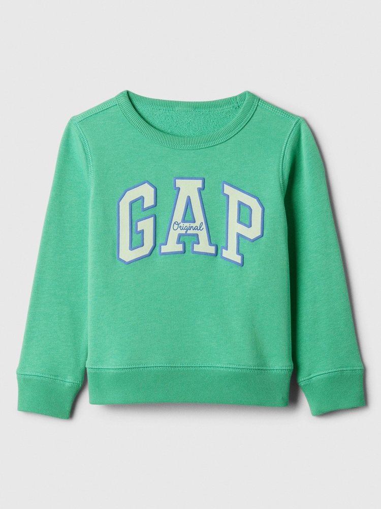 Gap Green Baby Logo Crew Neck Sweatshirt (Newborn-5yrs) - Image 1 of 1