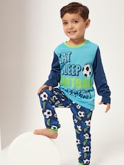 Harry Bear Blue Long Sleeved Pyjamas Set - Image 1 of 3