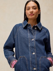White Stuff Blue Benny Denim Barn Jacket - Image 3 of 6