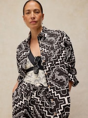 White Stuff Black Penny Beach Shirt - Image 2 of 5