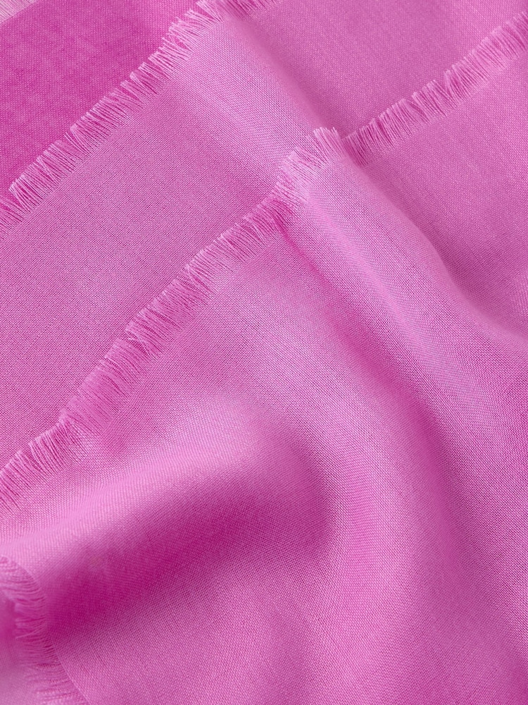 White Stuff Pink Penny Plain Oversized Scarf - Image 3 of 3 White Stuff Pink Penny Plain Oversized Scarf - Image 3 of 3