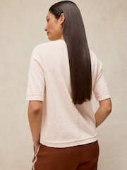 White Stuff White Betsy Short Sleeve T-Shirt - Image 2 of 5