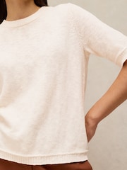 White Stuff White Betsy Short Sleeve T-Shirt - Image 3 of 5