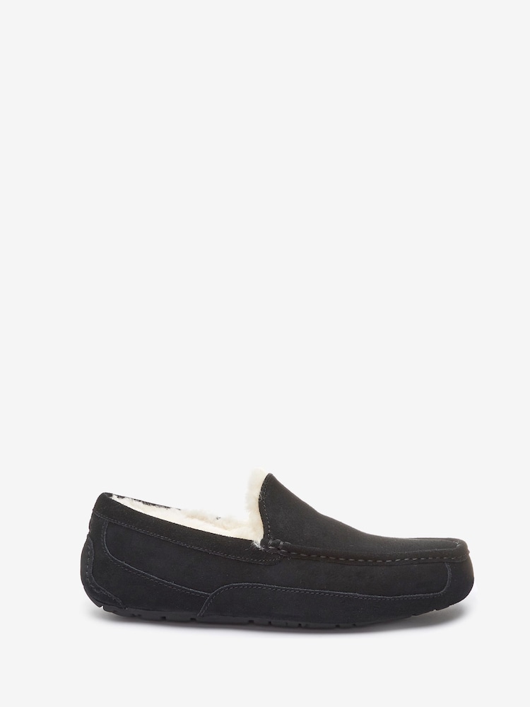 UGG Black Ascot Slippers - Image 1 of 4