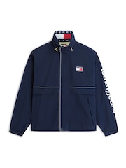 Tommy Jeans Blue Oversized Regatta Jacket - Image 6 of 6