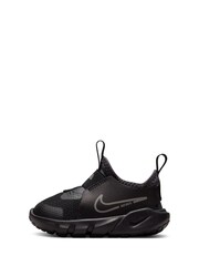 Nike Black/Silver Flex Runner 2 Infant Trainers - Image 2 of 8