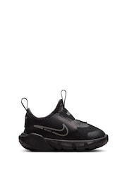 Nike Black/Silver Flex Runner 2 Infant Trainers - Image 3 of 8