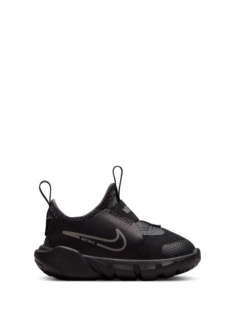 Nike Black/Silver Flex Runner 2 Infant Trainers - Image 3 of 8