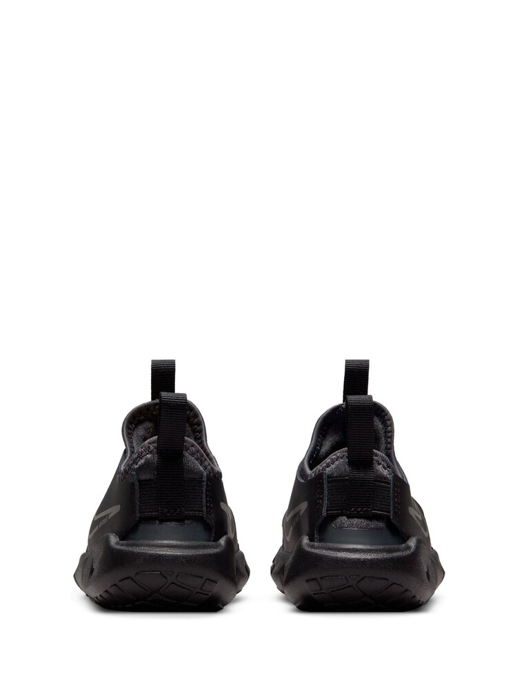 Nike Black/Silver Flex Runner 2 Infant Trainers - Image 5 of 8