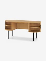 MADE.COM Oak Tambo Wide Desk - Image 2 of 3