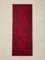 White Stuff Red Callie Printed Scarf - Image 2 of 3