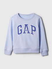 Gap Blue Baby Logo Crew Neck Sweatshirt (Newborn-5yrs) - Image 1 of 3