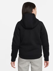 Черный - Флисовое худи на молнии Nike Tech - Image 2 of 7