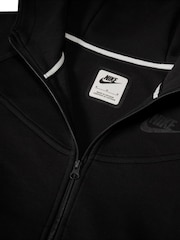 Черный - Флисовое худи на молнии Nike Tech - Image 6 of 7