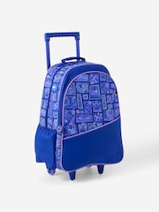 Smiggle Purple Discover Trolley Backpack - Image 2 of 3