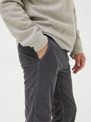 FatFace Grey Straight Cord Trousers - Image 4 of 4