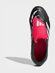 adidas Black Predator League Fold-Over Tongue Firm Ground Football Boots - Image 5 of 9