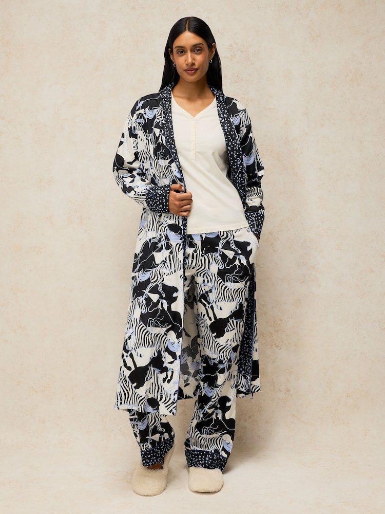رمادي - روب منسوج Nina من White Stuff - Image 1 of 6 رمادي - روب منسوج Nina من White Stuff - Image 1 of 6