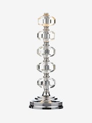 Dar Lighting Silver Oleana Table Lamp - Image 3 of 4
