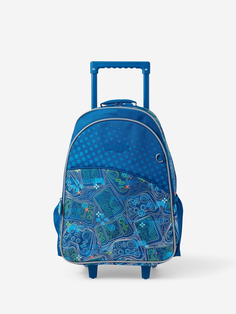 Smiggle Blue Discover Trolley Backpack - Image 1 of 3 Smiggle Blue Discover Trolley Backpack - Image 1 of 3