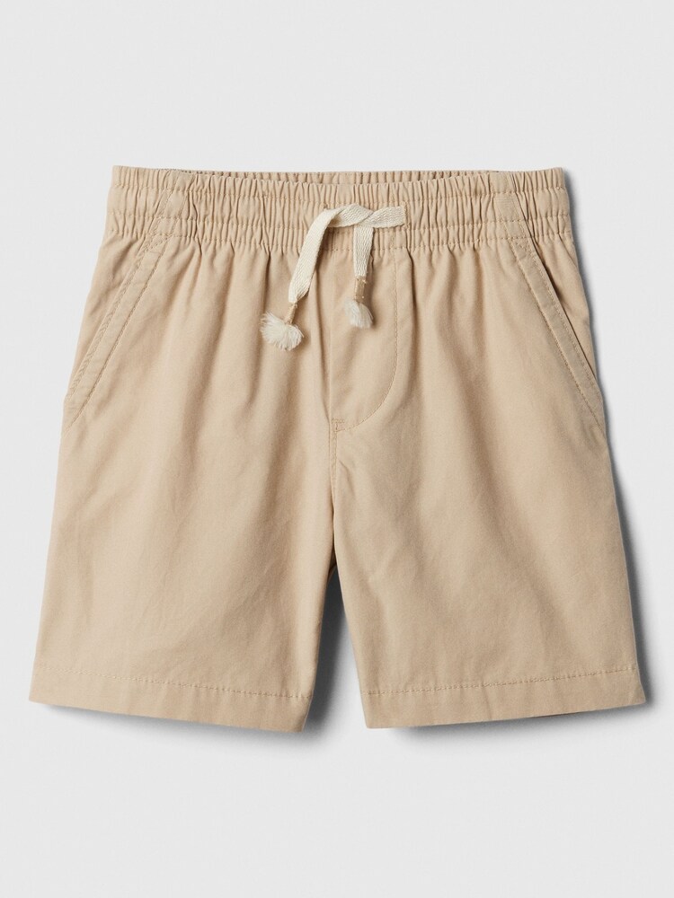 Gap Neutral Cotton Easy Pull On Shorts (Newborn-5yrs) - Image 1 of 1