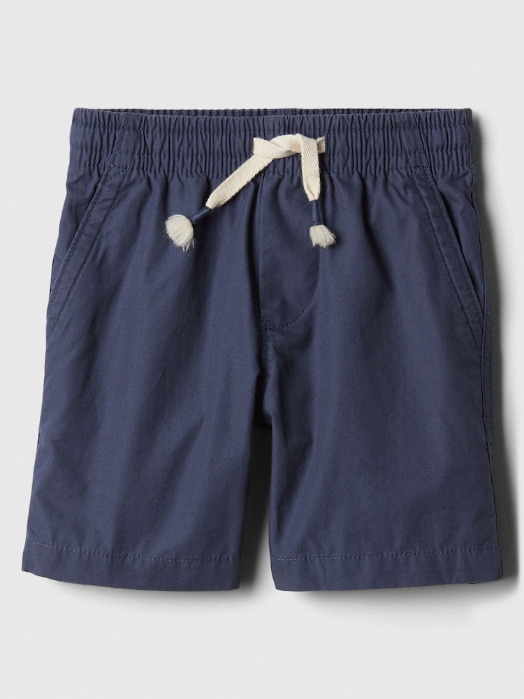 Gap Blue Cotton Easy Pull On Shorts (Newborn-5yrs) - Image 1 of 1