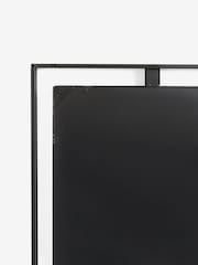 Black Gold Edge Framed Full Length Wall Mirror - Image 3 of 5