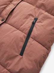 Pink Elements Longline Waterproof Padded Coat - Image 10 of 10