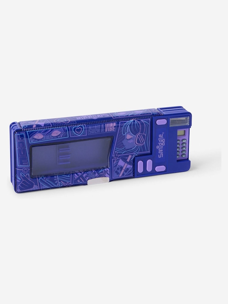 Smiggle Purple Discover Pop Out Pencil Case - Image 1 of 2 Smiggle Purple Discover Pop Out Pencil Case - Image 1 of 2