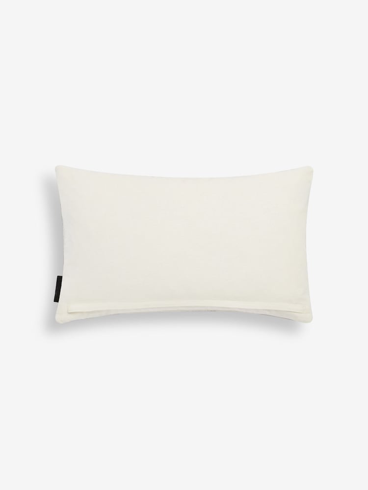 Rockett St George Naughty Corner Velvet Embroidered Slogan Cushion - Image 6 of 7