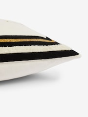 Rockett St George Naughty Corner Velvet Embroidered Slogan Cushion - Image 7 of 7