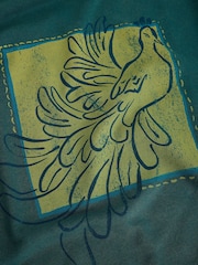 White Stuff Green Cleo Graphic Sweatshirt - Image 6 of 6