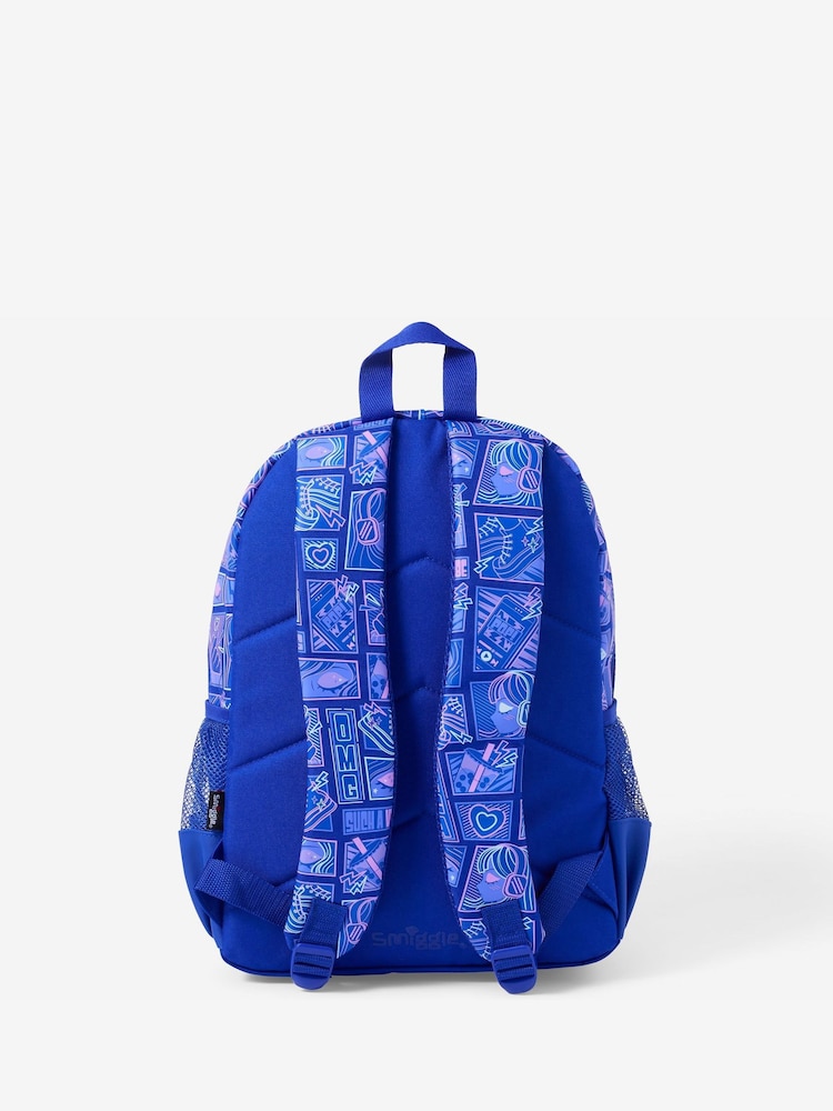 Smiggle Purple Discover Backpack - Image 2 of 3 Smiggle Purple Discover Backpack - Image 2 of 3