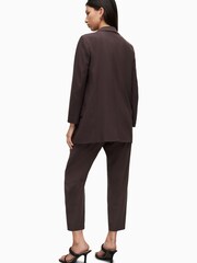 AllSaints Brown Aleida Tri Trousers - Image 3 of 6
