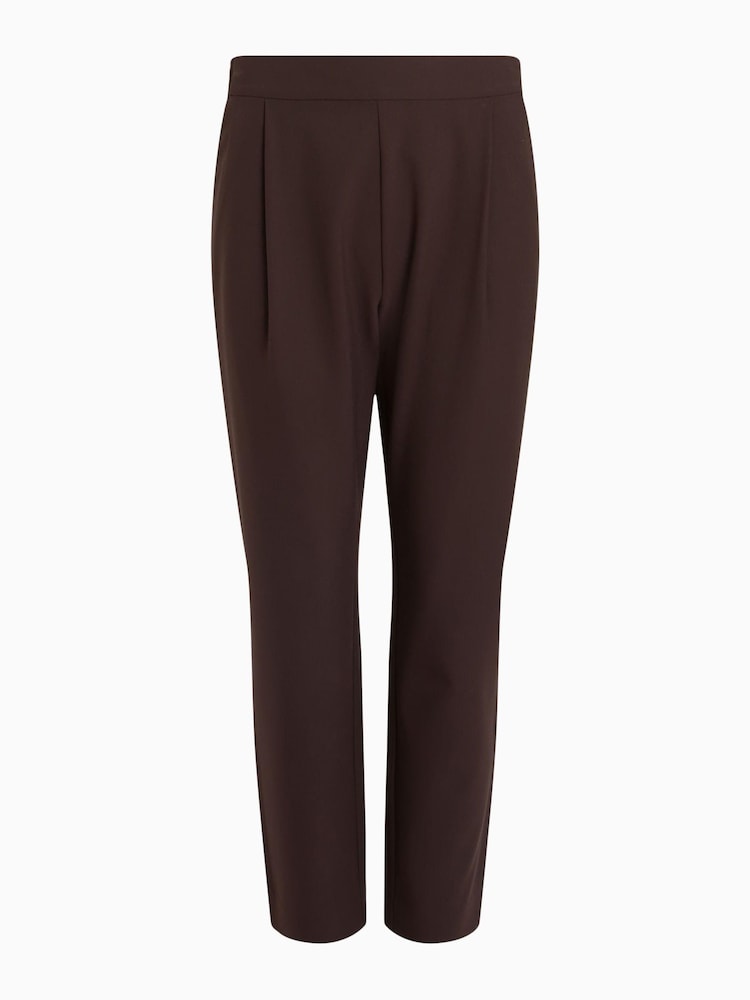 AllSaints Brown Aleida Tri Trousers - Image 6 of 6