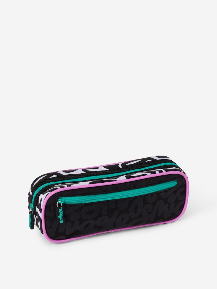 Smiggle Black Smiggler Cruiser Pencil Case - Image 2 of 2 Smiggle Black Smiggler Cruiser Pencil Case - Image 2 of 2