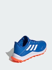 adidas Blue Hockey Youngstar Shoes - Image 4 of 9