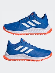 adidas Blue Hockey Youngstar Shoes - Image 5 of 9